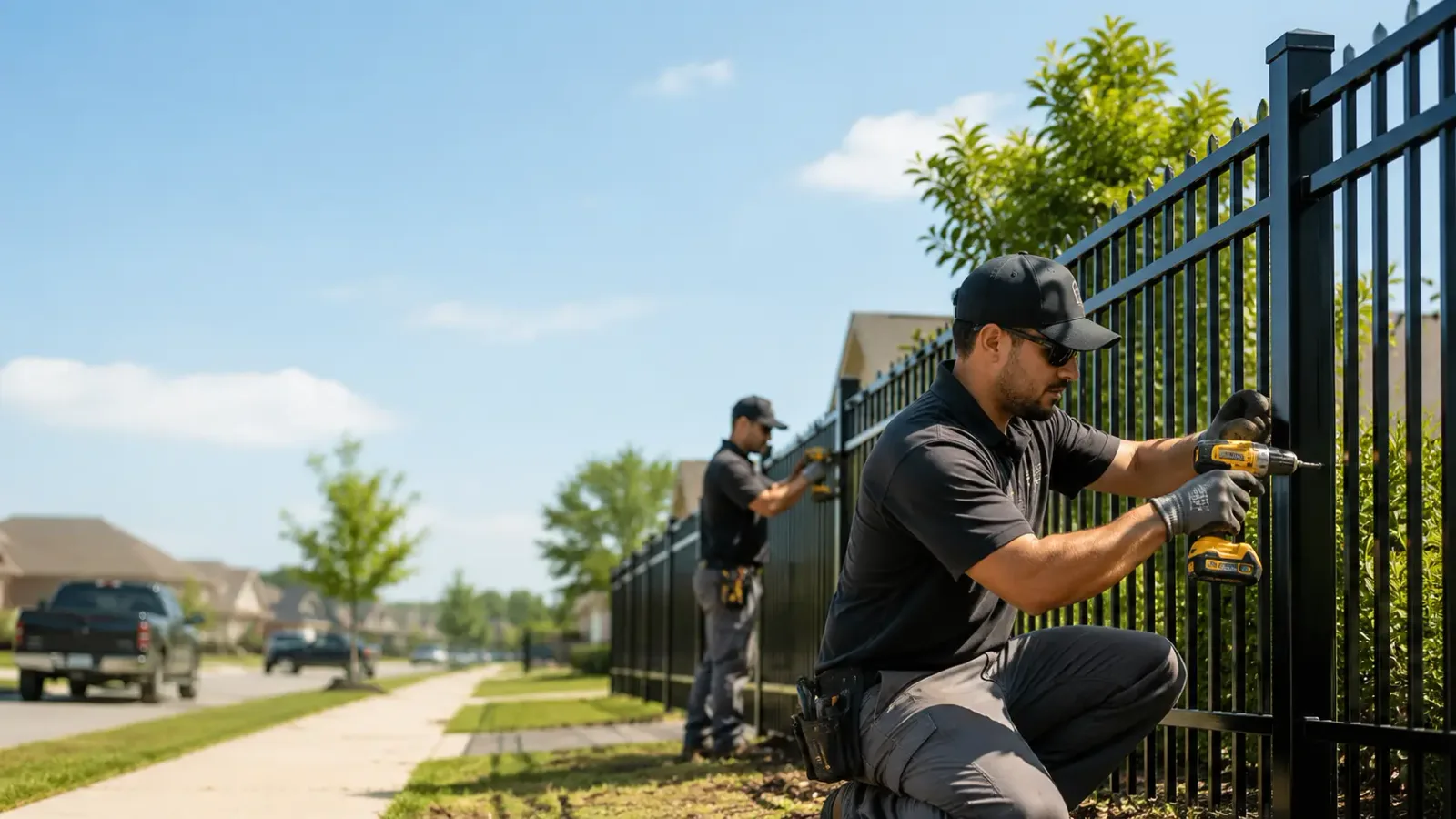Metal Fence Installation in Bluff City, KS